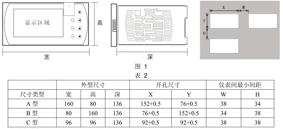 米科mik-7700液晶多回路显示仪产品接线